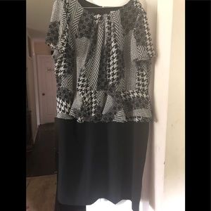 Shelby & Palmer peplum dress